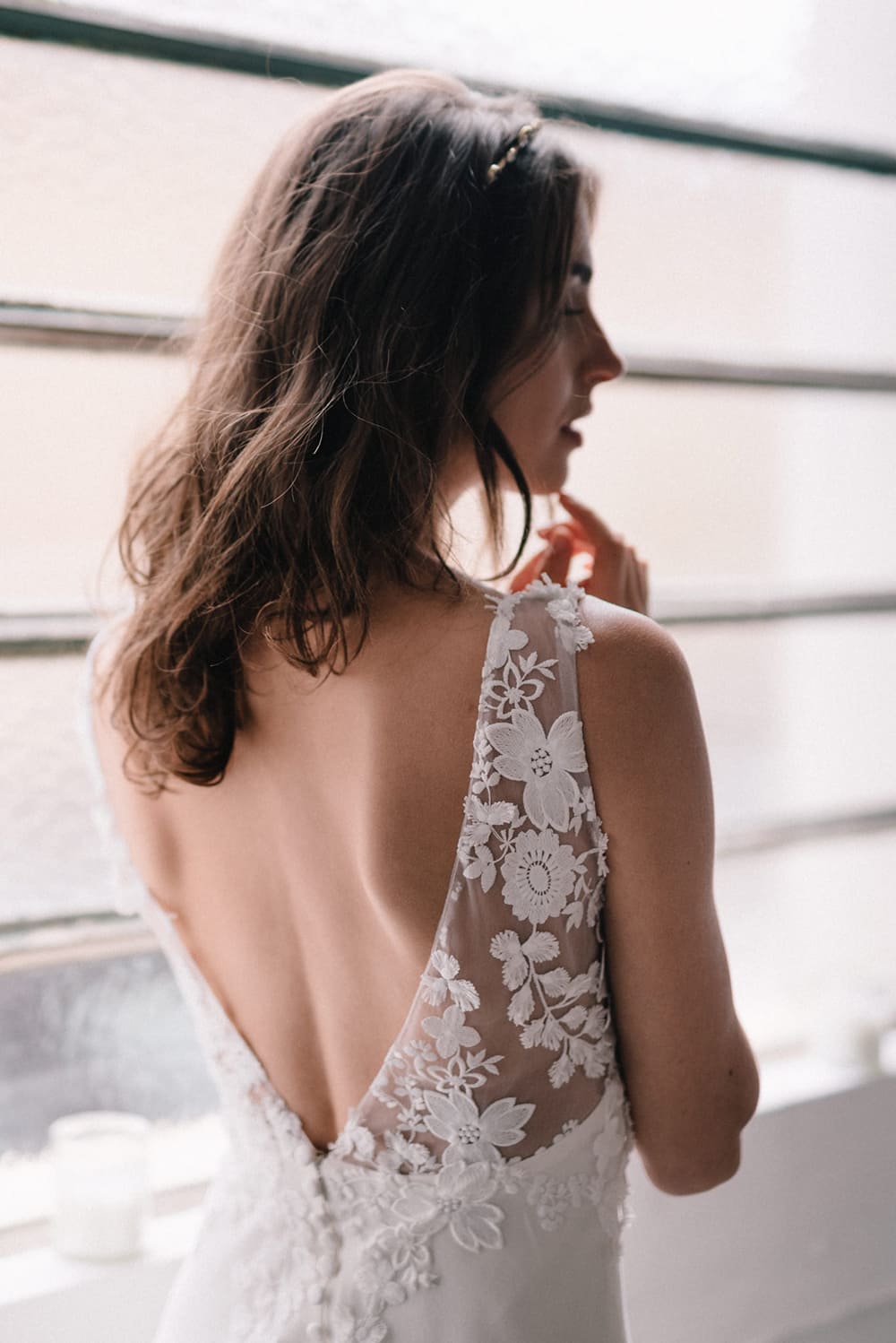 Jolie robe de mariée Aurélia HOANG 2018