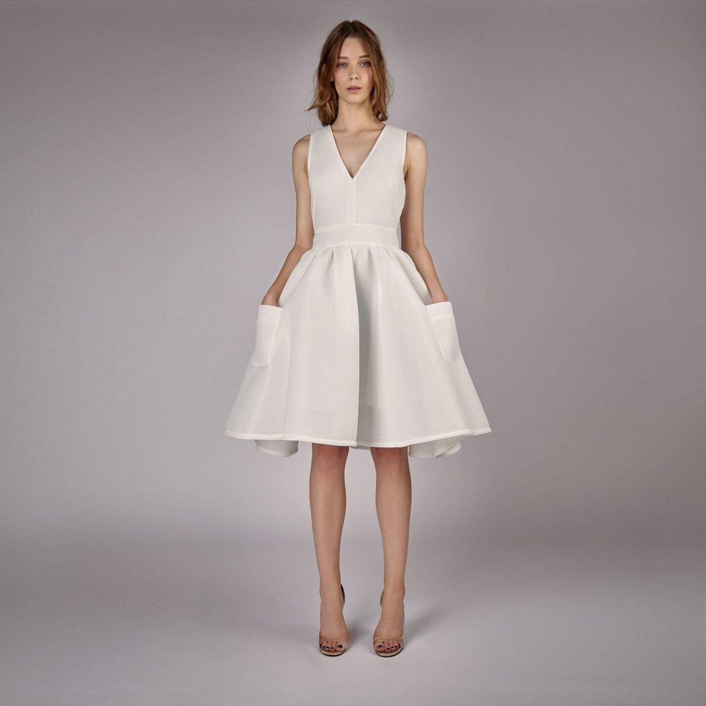 32 robes courtes de mariage pour cérémonie civile S